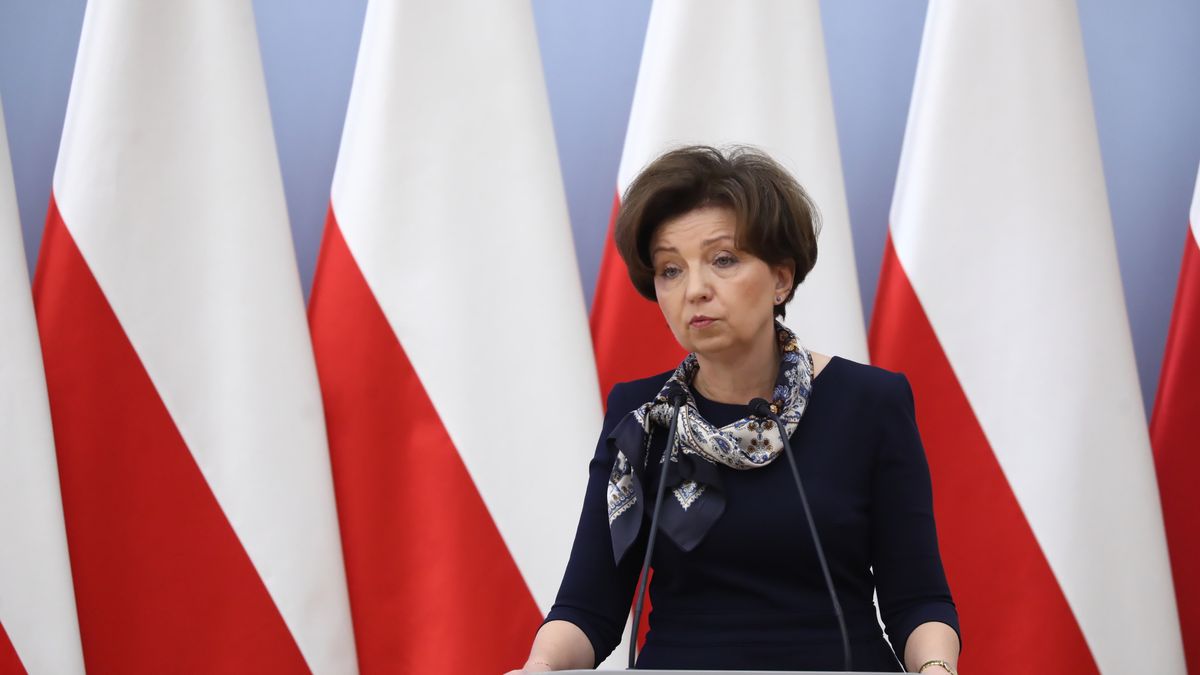 Na zdjęciu Marlena Maląg