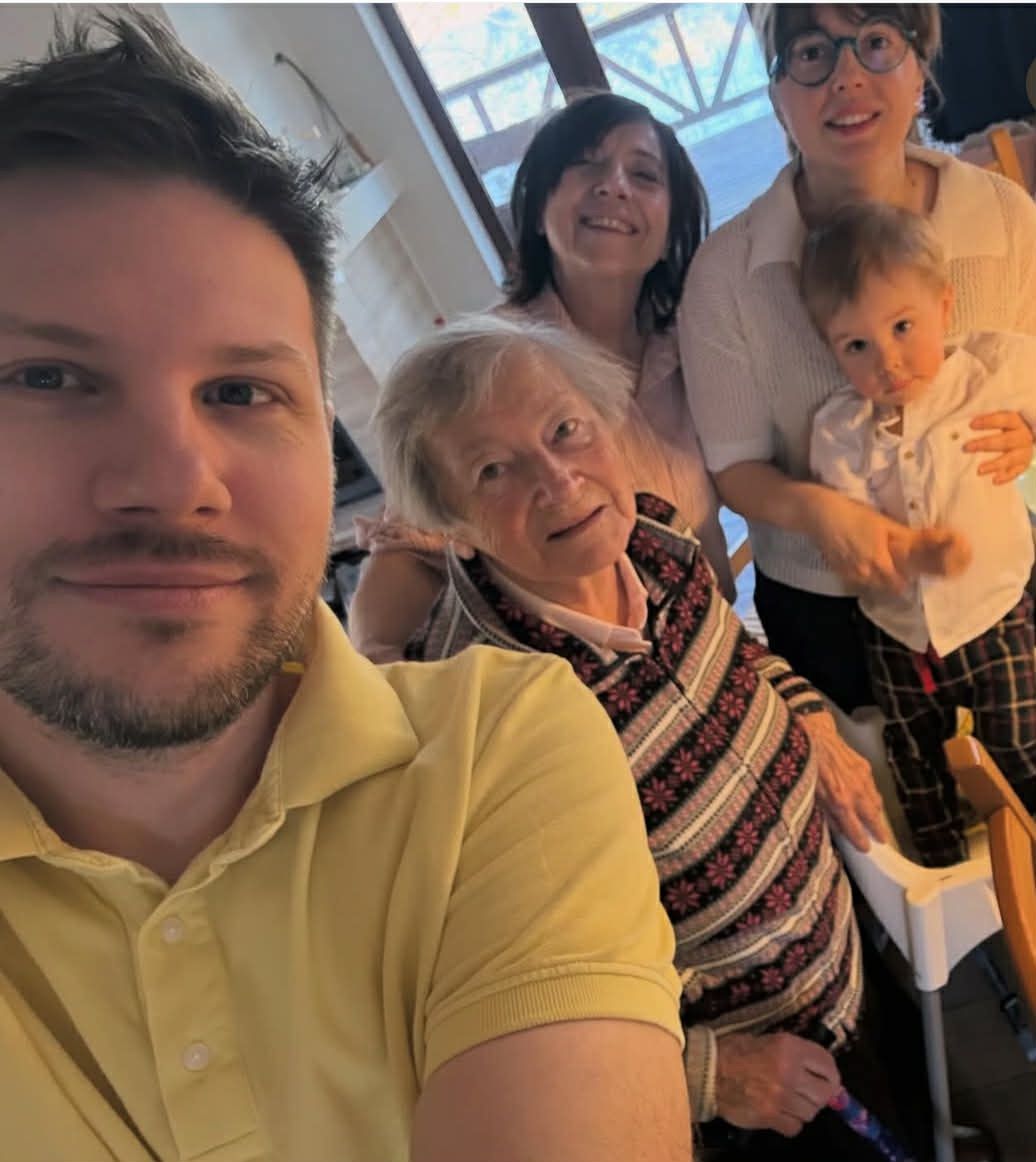 Hanna Śleszyńska ze starszym synem