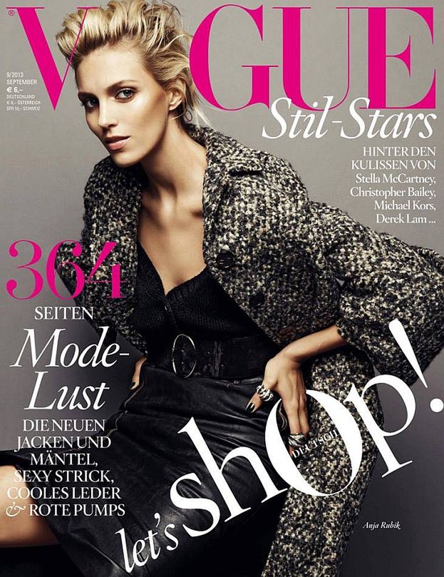 Anja Rubik na okładce niemieckiego "Vogue'a"!