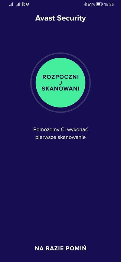 avast skanowanie