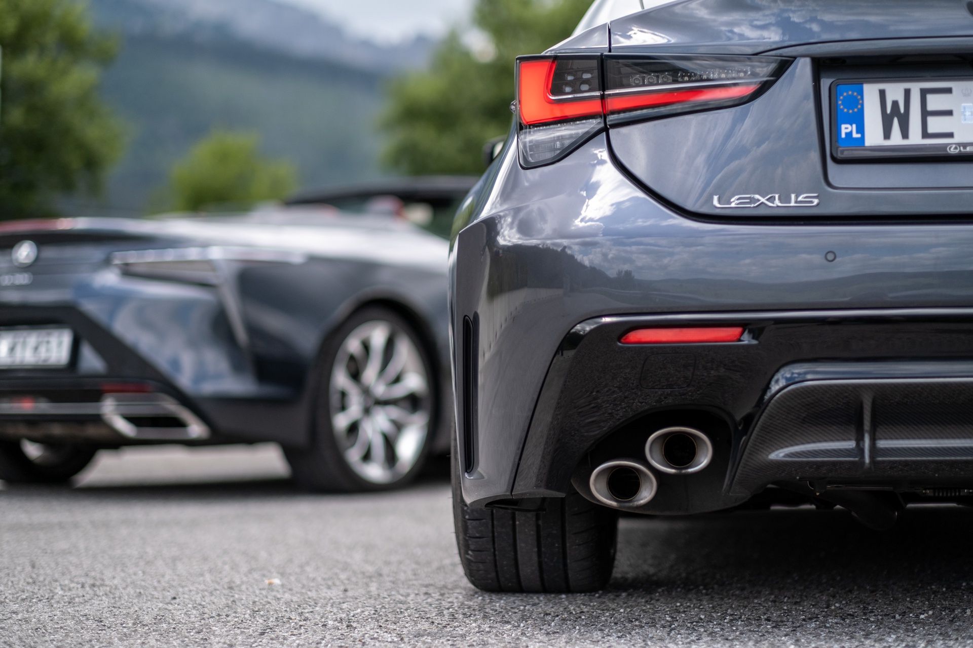 Lexusy w Tatrach