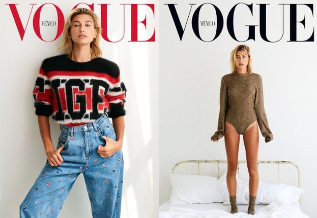 Hailey Baldwin trafiła na kolejną wrześniową okładkę "Vogue'a"!