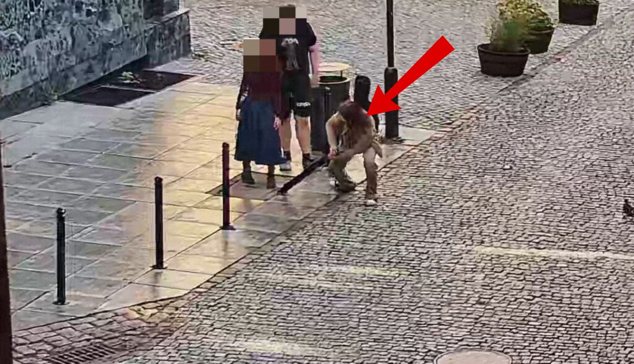 Nie potrafił tego wyjaśnić. Bulwersujące sceny. Nagranie z Olsztyna