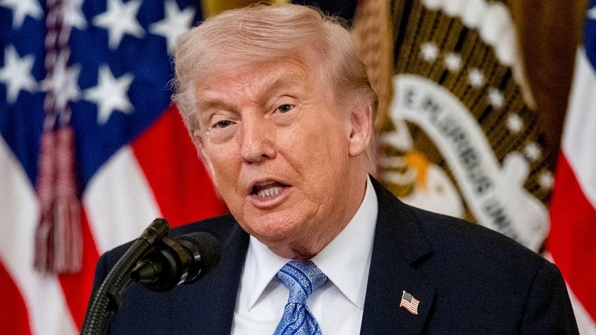 Donald Trump, przywódca USA.