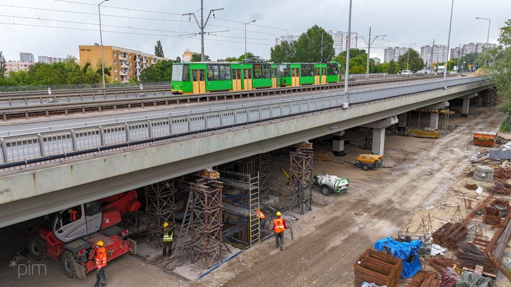 Poznań: Remont wiaduktu na Hetmańskiej zbliża się do końca
