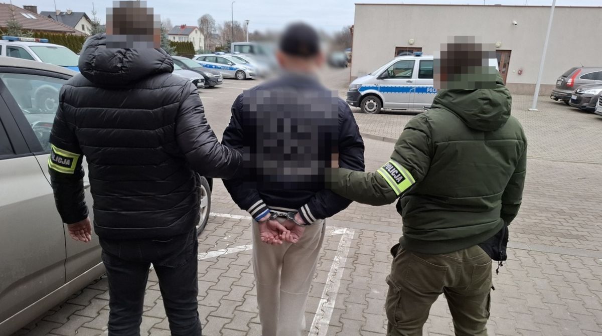 Mieszkaniec Łęcznej zatrzymany.