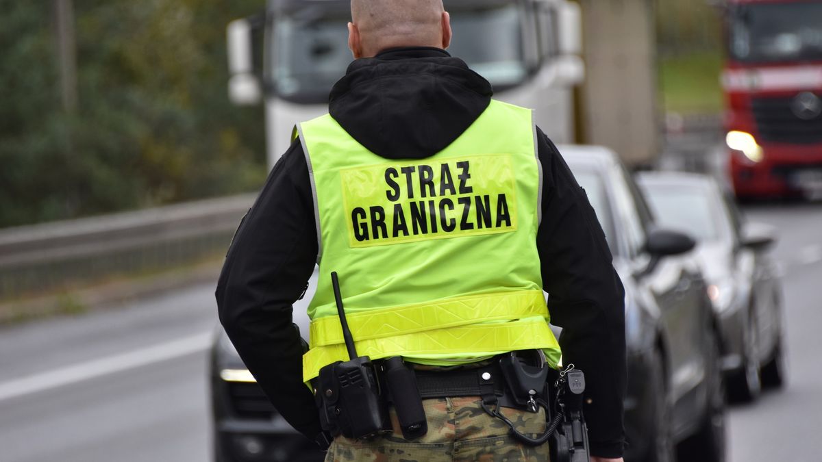 straż graniczna granica polska niemcy strażnik uchodźcy migranci