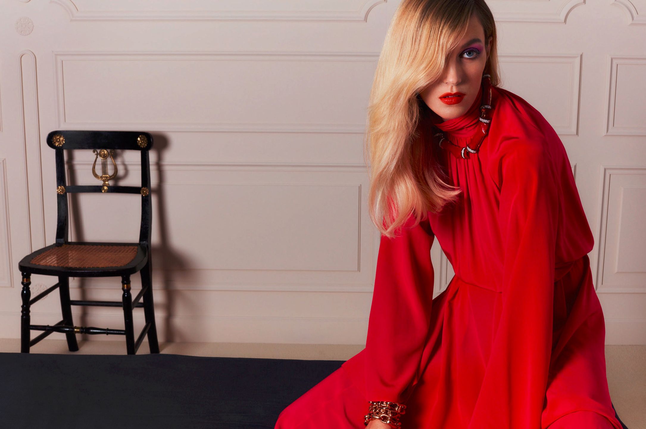Anja Rubik w "Vogue Paris"