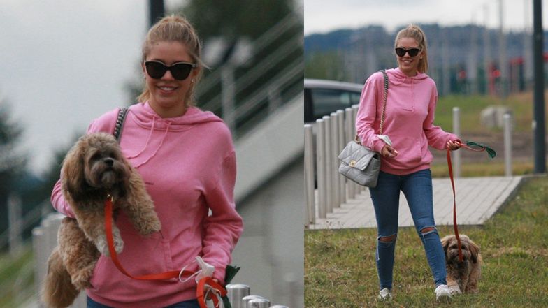 Victoria Swarovski przyleciała do Gdańska 