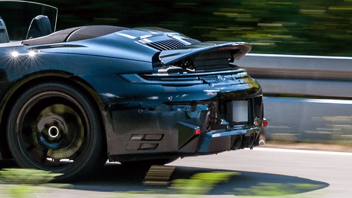 Porsche 911 992 - egzemplarz testowy