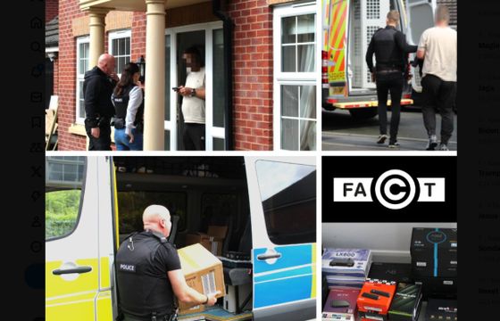 Policja zatrzymuje piratów IPTV. Na celowniku przystawki do streamingu