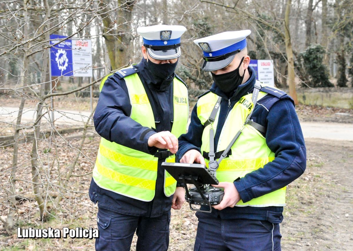 Każde wykroczenie jest widoczne. Policja w całej Polsce korzysta z dronów