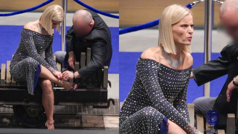 Małgorzata Foremniak baluje na parkiecie