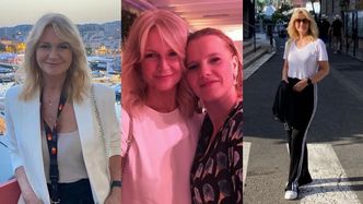 Elegancka 63-letnia Grażyna Torbicka ŻEGNA się z Cannes, publikując serię zdjęć (FOTO)