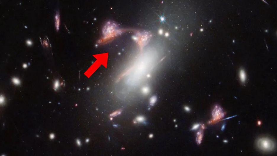 Znak zapytania dostrzeżony w kosmosie