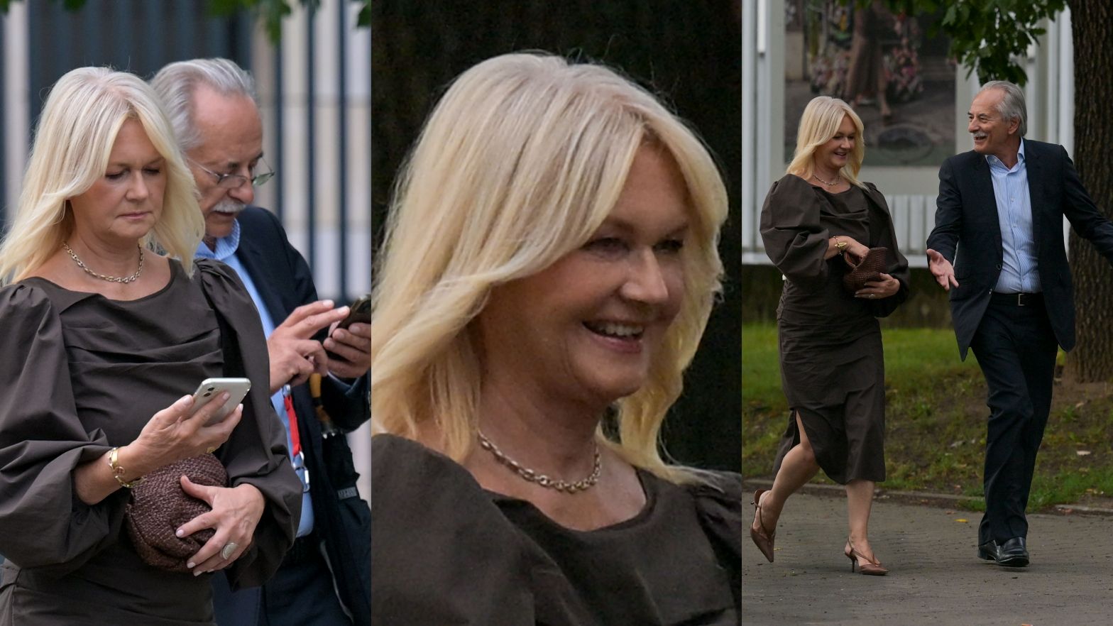 Grażyna Torbicka olśniewa u boku męża Adama