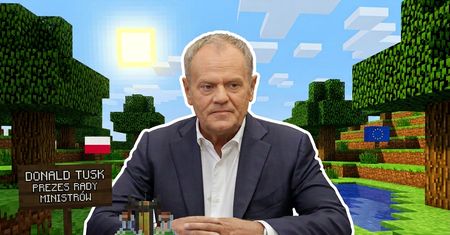 Donald Tusk ostrzega przed przemocą w grach. Minecraft jest groźny? Społeczność graczy protestuje