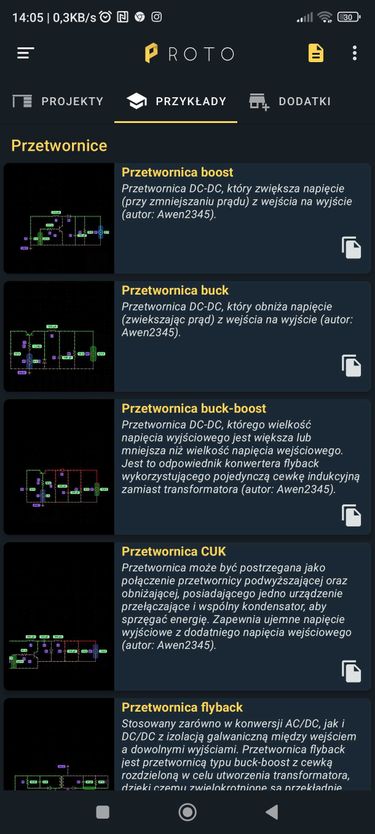 PROTO - symulator obwodów