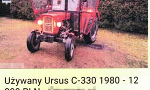 Cena ciągnika go skusiła. Takiego finału się nie spodziewał