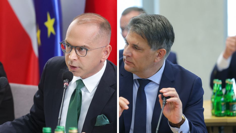 Michał Szczerba i Piotr Kaleta