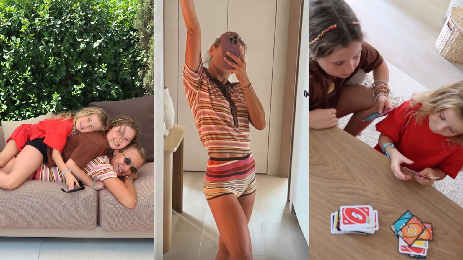 Anna Lewandowska relacjonuje niedzielę z córkami