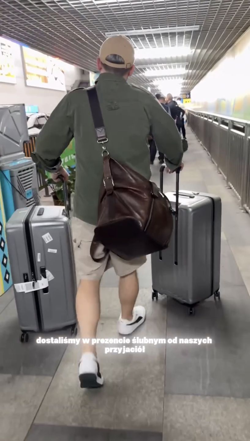 Katarzyna Cichopek i Maciej Kurzajewski w noworocznej podróży