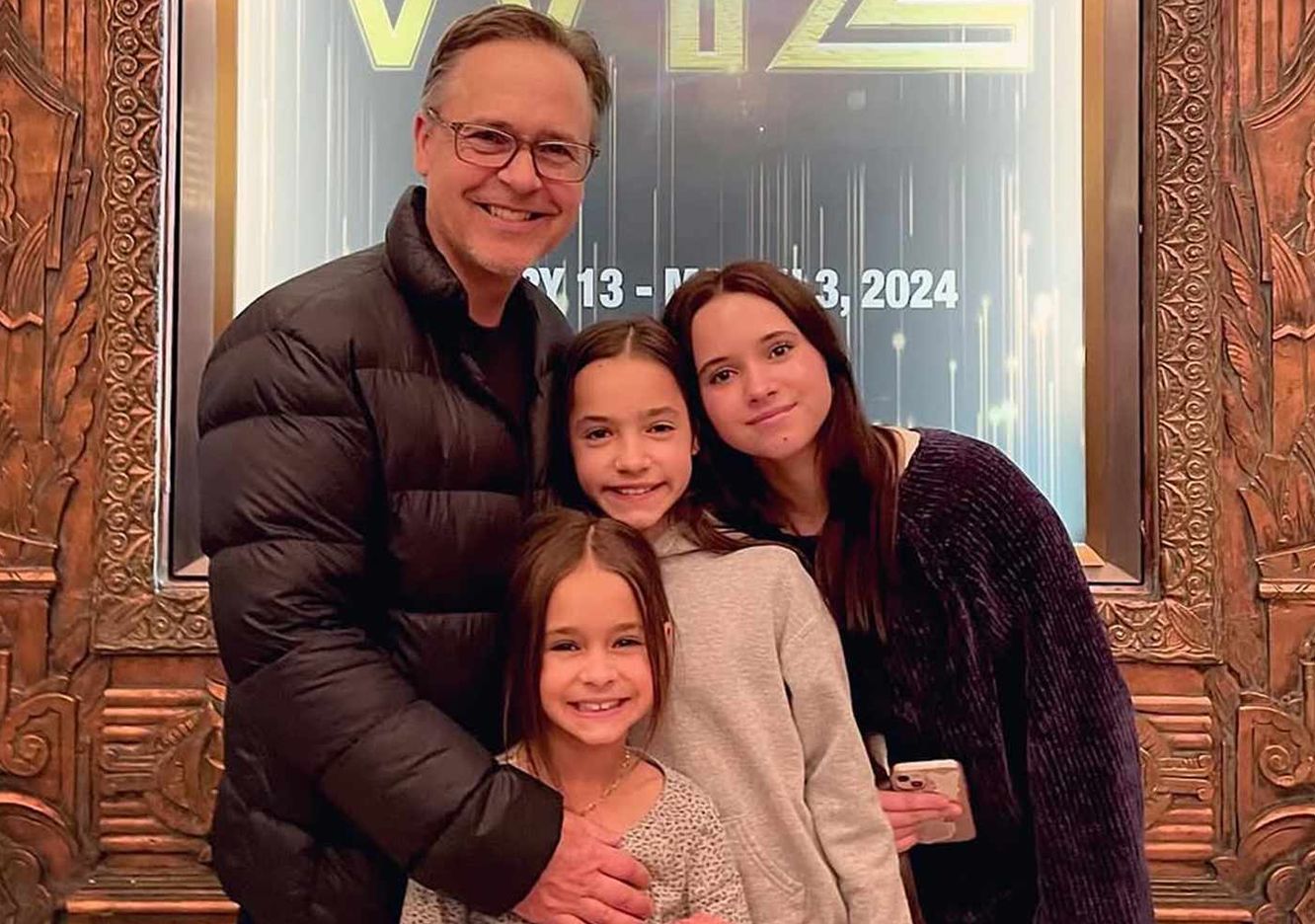 Chad Lowe z rodziną