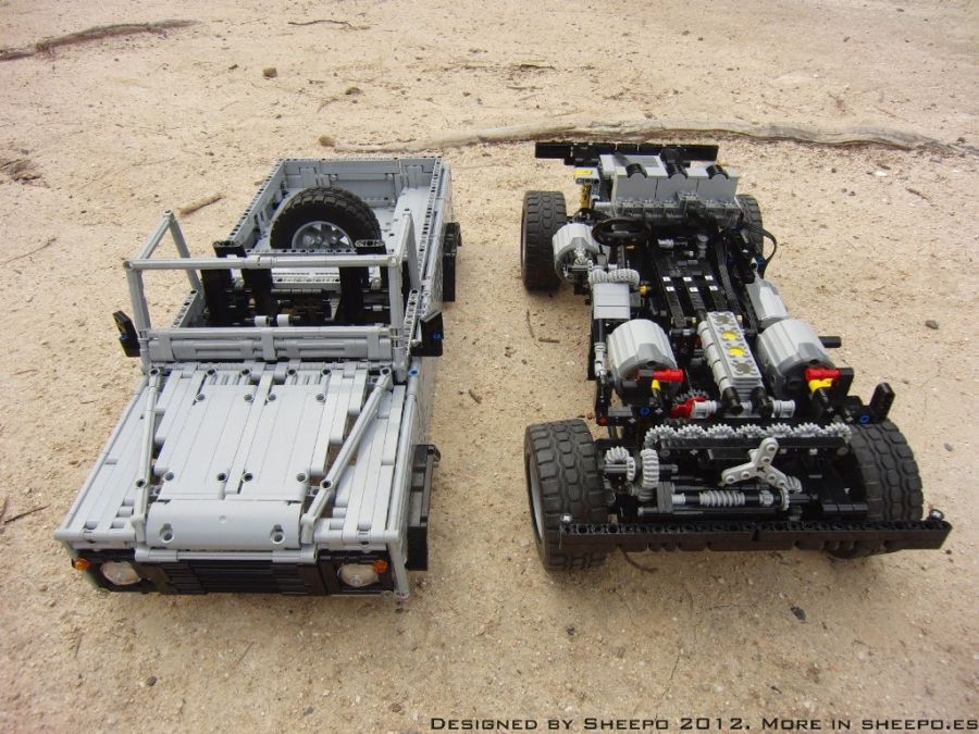 Idealna zabawka dla fanów marki Land Rover i klocków LEGO [wideo] 7