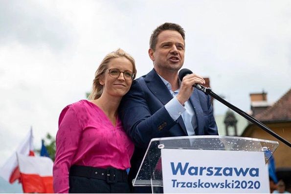 Małgorzata Trzaskowska zaskarbia sobie sympatię internautów