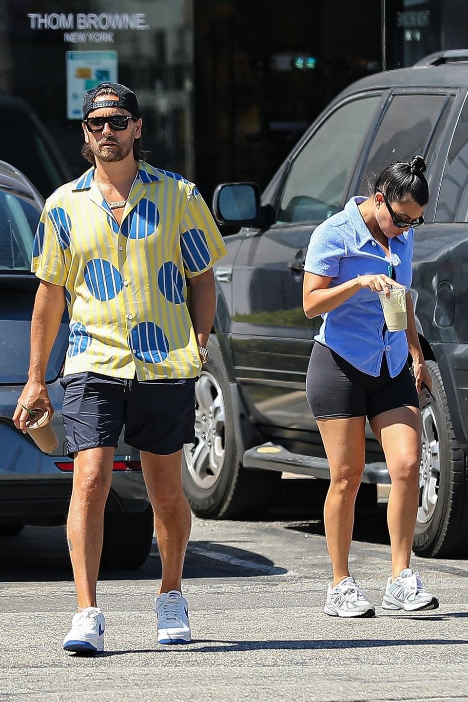 Kourtney Kardashian i Scott Disick poszli razem na kawę