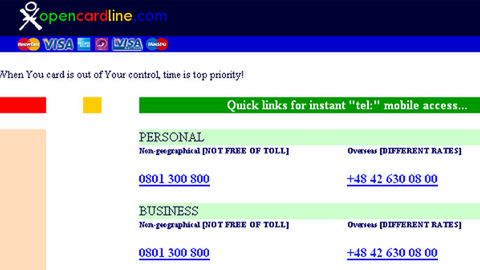 Mobilna pomoc w blokowaniu skradzionych kart 1