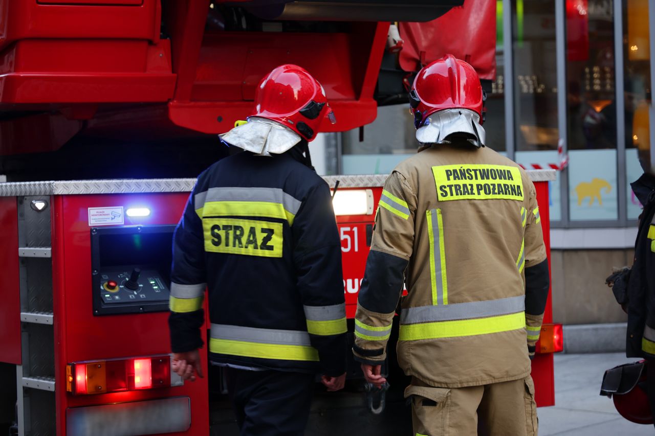 Pożar w Biebrzańskim Parku Narodowym. Strażacy walczą z żywiołem