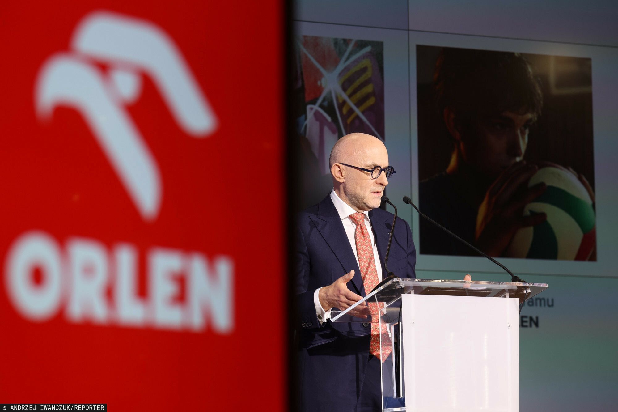 Wyniki finansowe Orlenu za IV kw. 2024 roku
27.02.2025 Warszawa Prezentacja skonsolidowanych wynikow finansowych Orlen za IV kwartal 2024 roku fot. Andrzej Iwanczuk/REPORTER
N/z: Ireneusz Fafara
Andrzej Iwanczuk/REPORTER