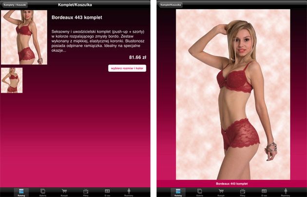 Pierwszy producent bielizny w Polsce z aplikacją w App Store 2
