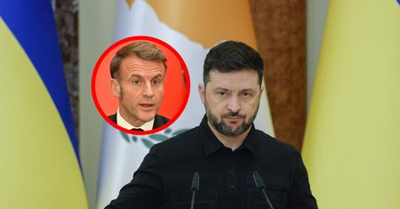Macron rozmawiał z Zełenskim. "Europejczycy będą filarem"