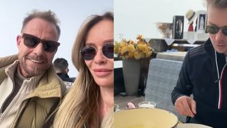 Joanna Przetakiewicz bawi się w szwajcarskich górach z Rinke, synem i jego dziewczyną. Ukochana Filipa jest modelką