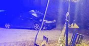 Otyń: Pijany 21-latek w hondzie skosił latarnię