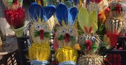 Piotrków Trybunalski: Bazar przed Niedzielą Palmową. Mnóstwo ozdób