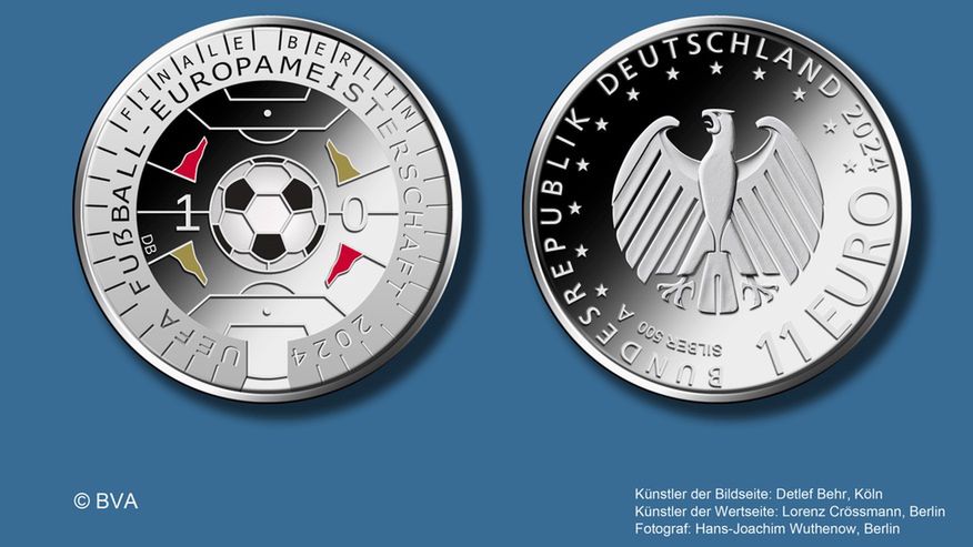 Niemcy wprowadzają monetę kolekcjonerską - 11 euro