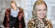 "Blondynka Playa" pozuje w futrze!