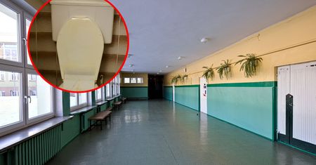 Zdjęcia z podstawówki w Katowicach obiegły sieć. Tak wyglądają łazienki