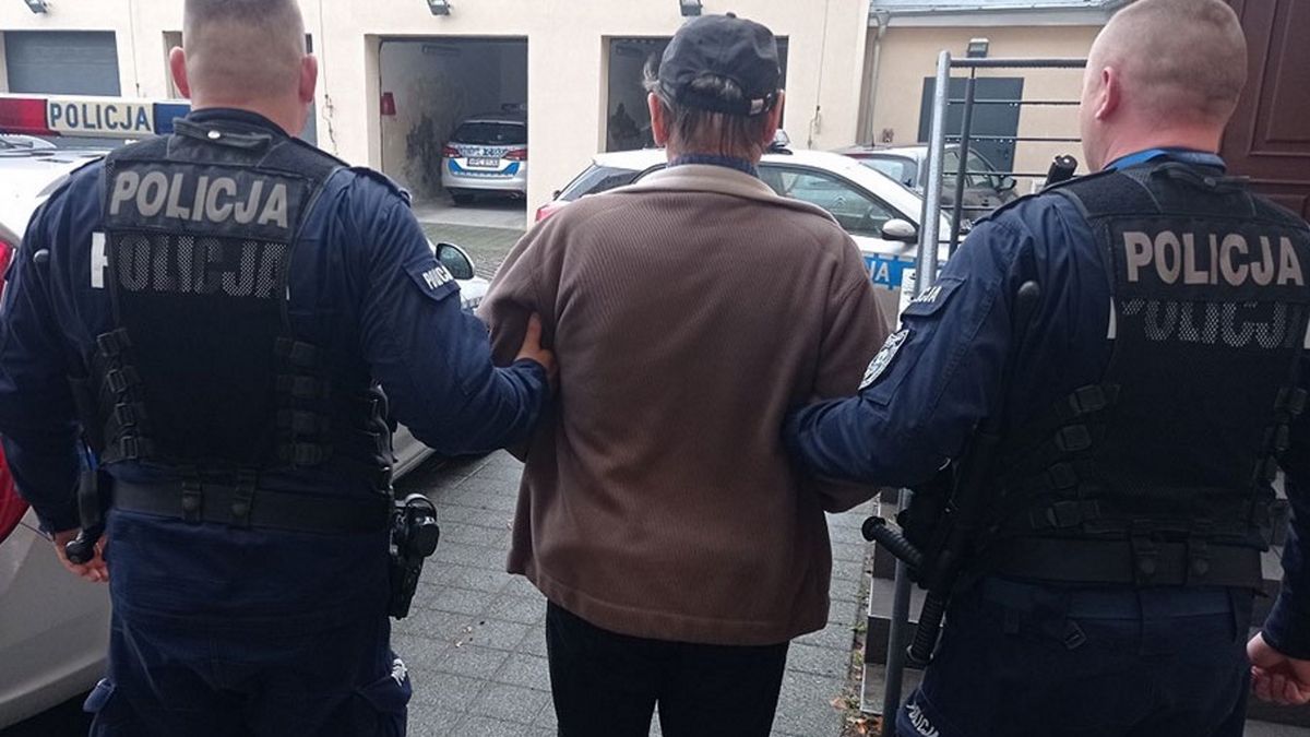 86-latek został zatrzymany