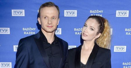 Marta i Paweł z "Rolnik szuka żony" jak rasowi celebryci na ściance