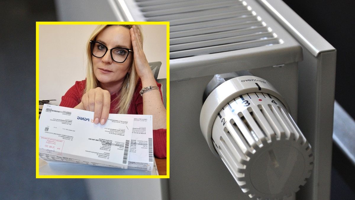  Agnieszka Ścigaj opublikowała na Twitterze zdjęcia rachunków za gaz z OSP w Kluczach. 