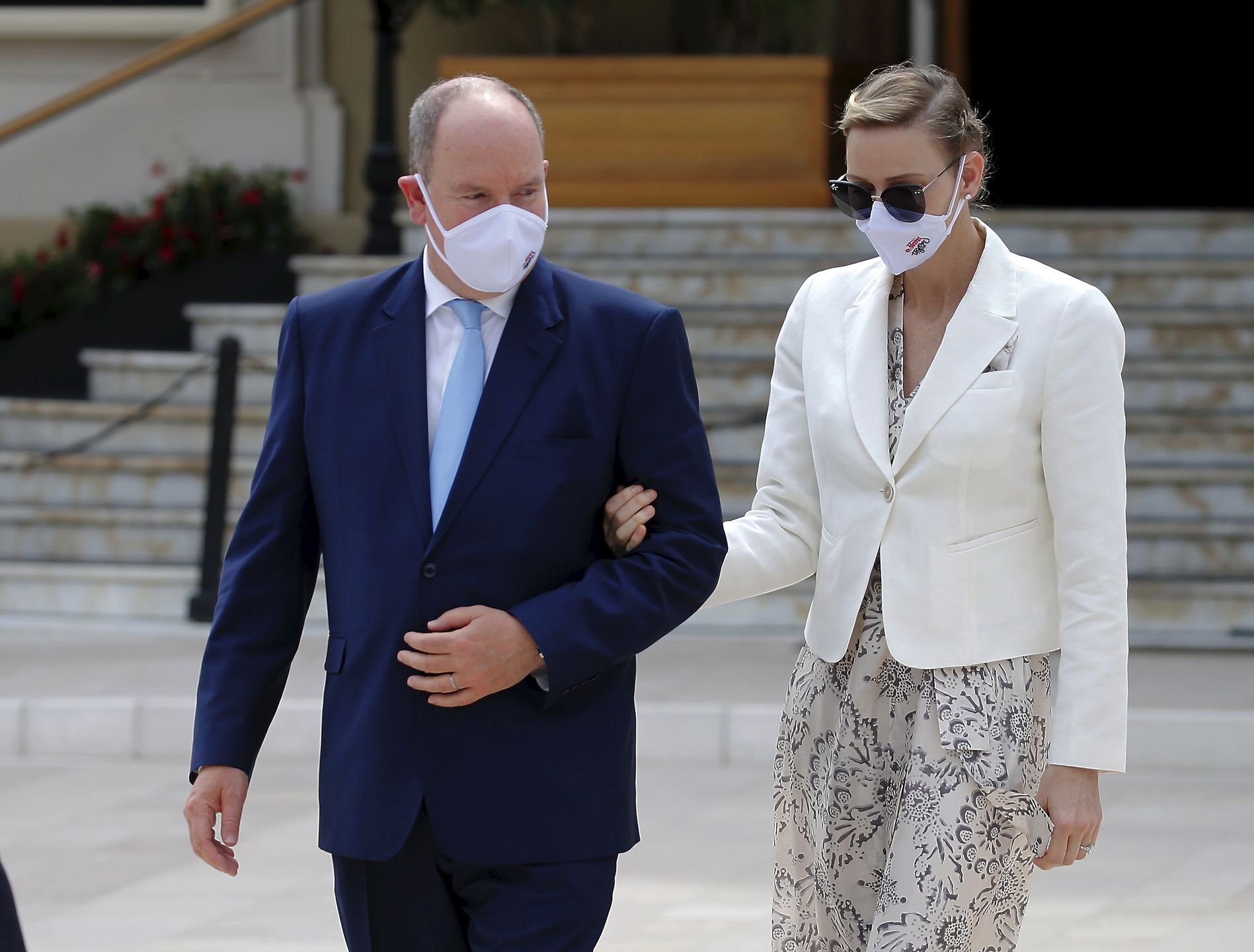 Księżna i książę Monako