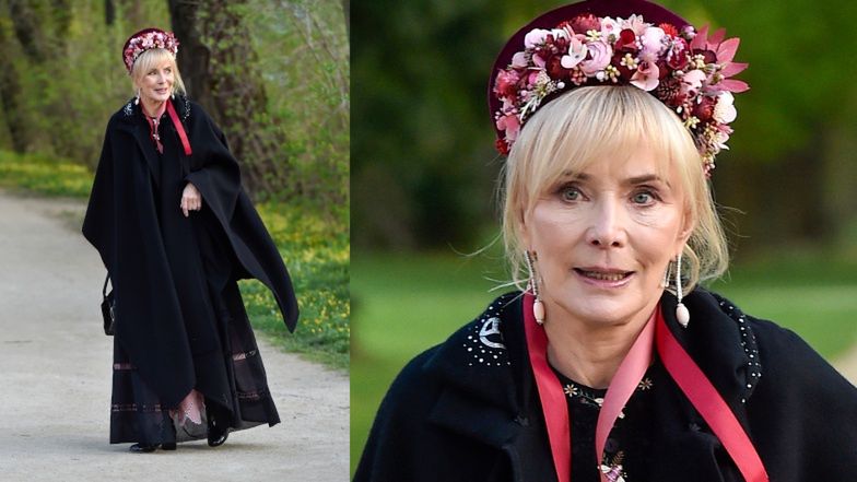 Elity przybywają na charytatywną kolację w Łazienkach Królewskich