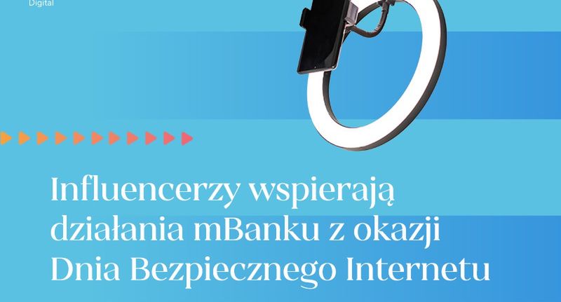 mBank angażuje influencerów w kampanii "Samoobrona w sieci"