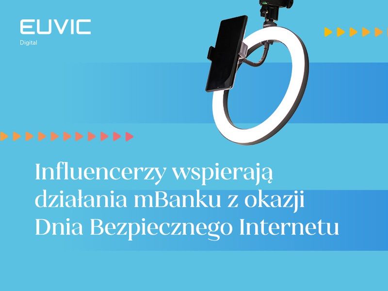 mBank angażuje influencerów w kampanii "Samoobrona w sieci"