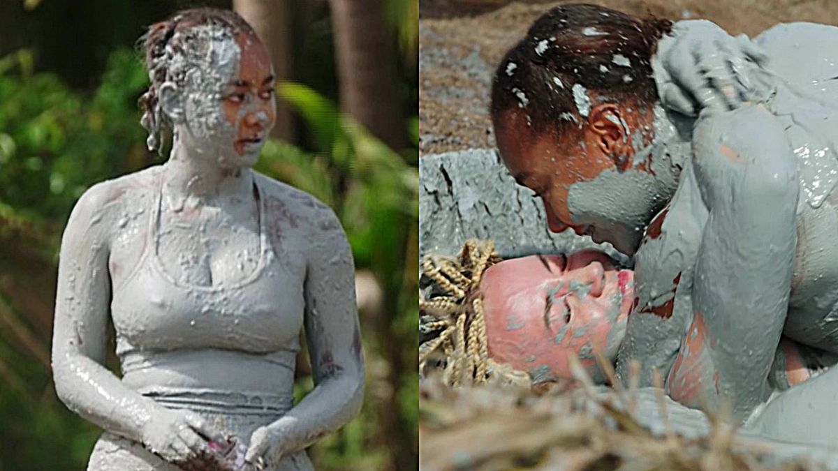 "Królowa przetrwania", walka w błocie