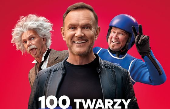Cezary Pazura pokazuje "100 twarzy" w zabawie antenowej Radia ZET